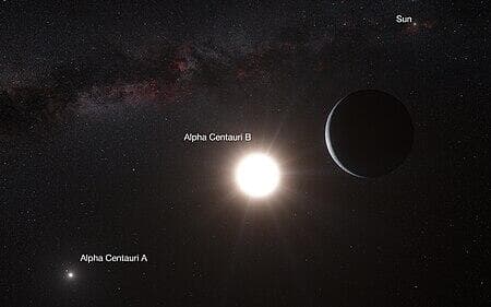 南门二（半人马座α）：距离太阳最近的恒星系统