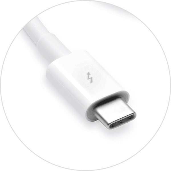 适用于Mac上雷雳或USB-C端口的转换器指南