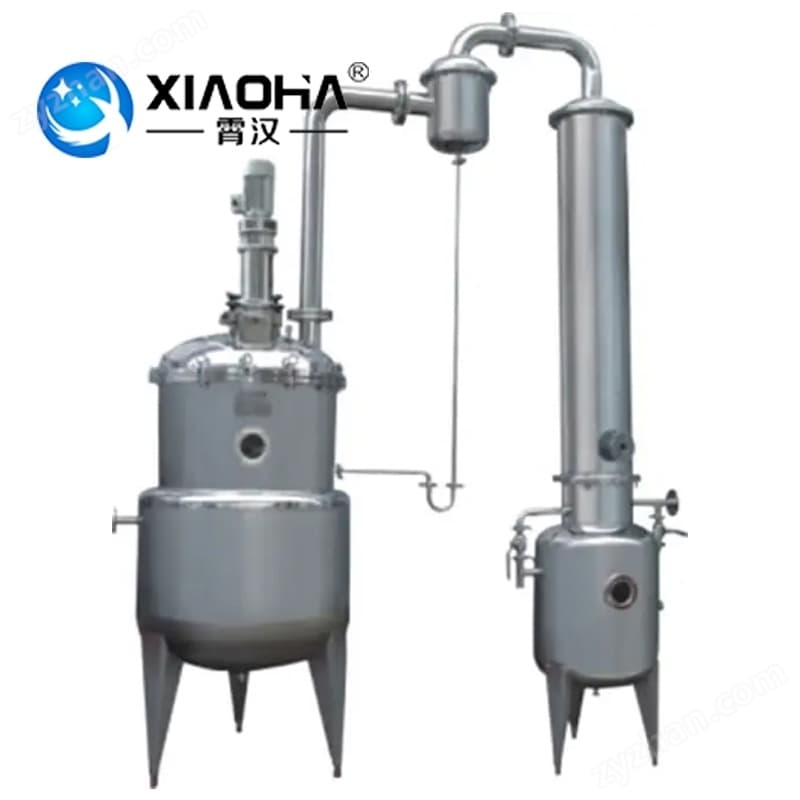单效外循环真空浓缩器的工艺原理