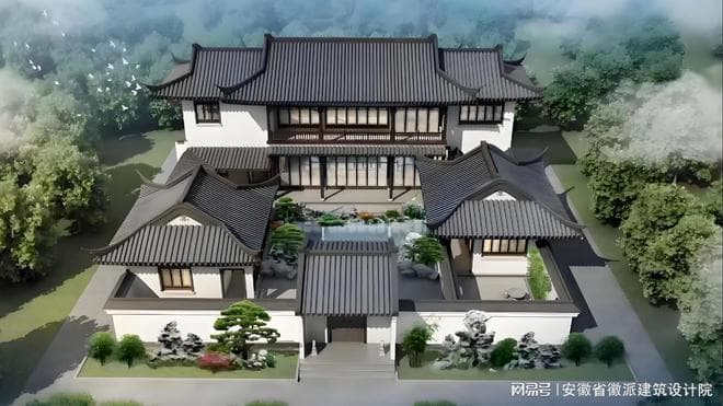 中式合院设计布局与细节的精妙把控