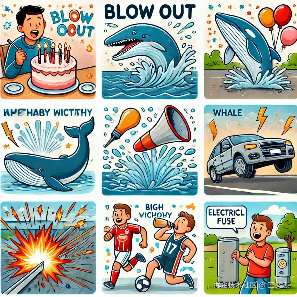 英语：深入理解短语“Blow Out”的多重含义及用法