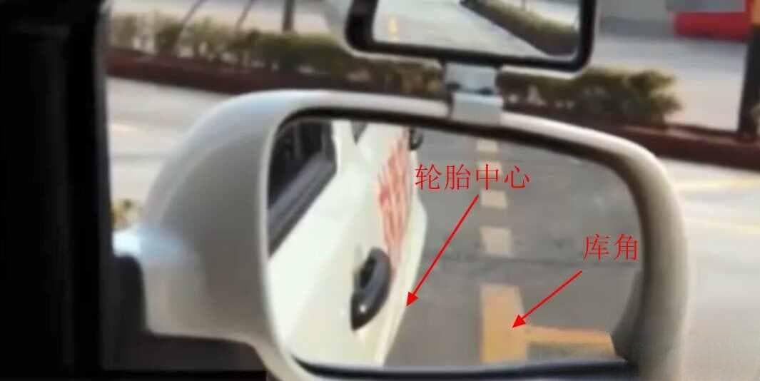 侧方停车最简单又准的方法