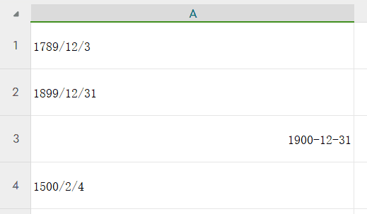 Excel日期格式设置无效？可能是1900年BUG