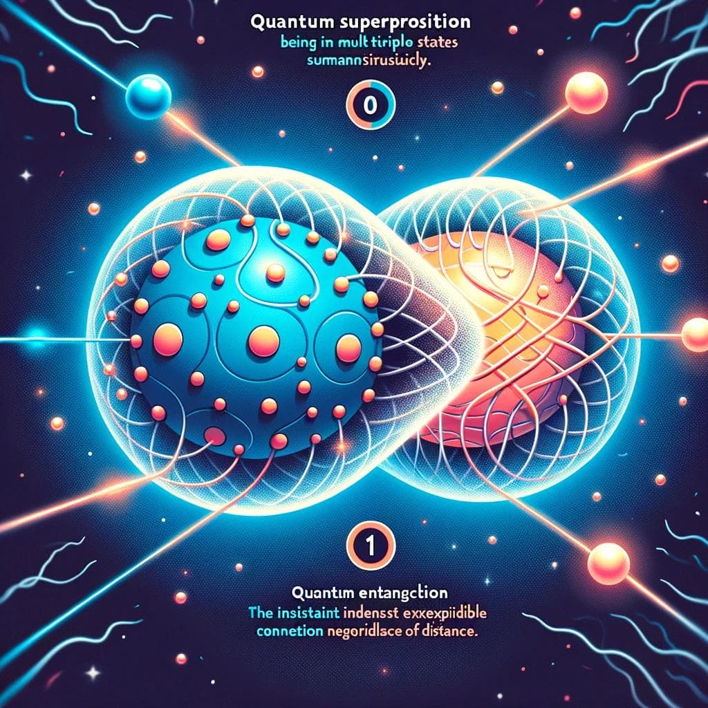 量子计算机：核心概念量子叠加和量子纠缠解析
