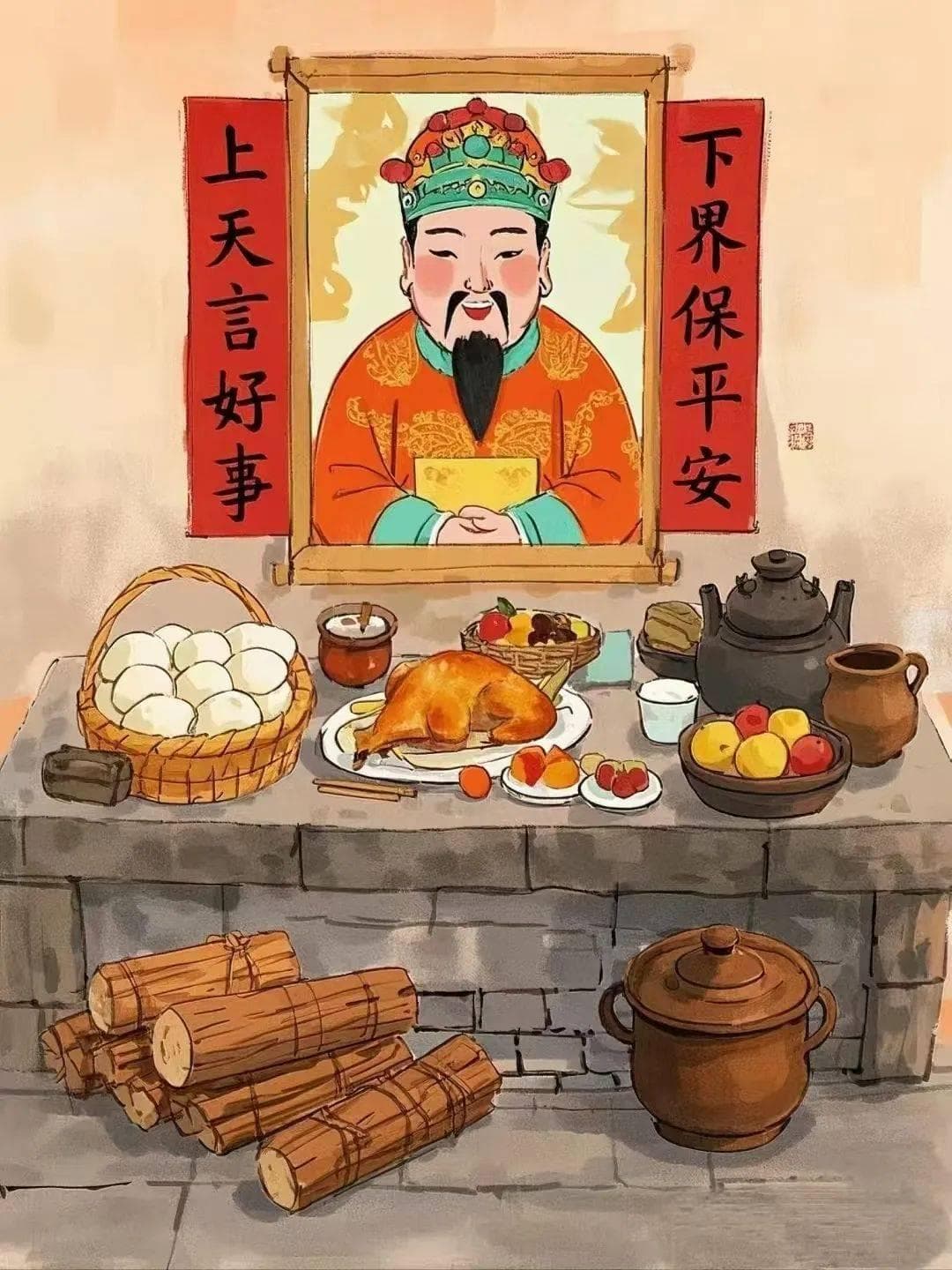 灶王爷的年终报告——从谢灶习俗探讨家风对家庭关系的影响。