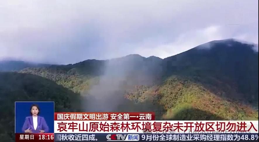 “止步”就是文明！| 哀牢山发布最新规定