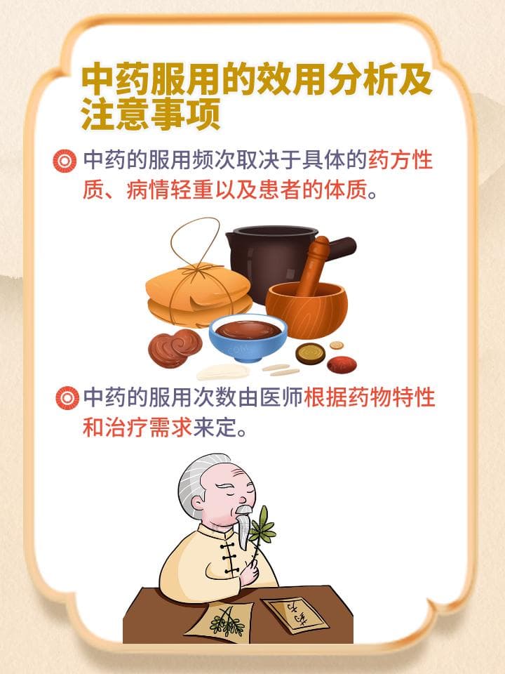 中药频次抉择：一日一剂，效果几何？
