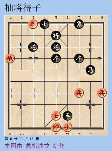 象棋中局十二种战术详解