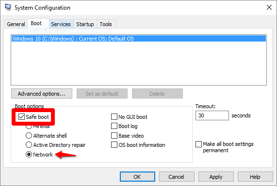 如何在安全模式下重新启动Windows？