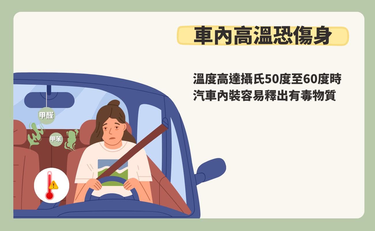 车内高温伤人伤车！两招让车快速降温！