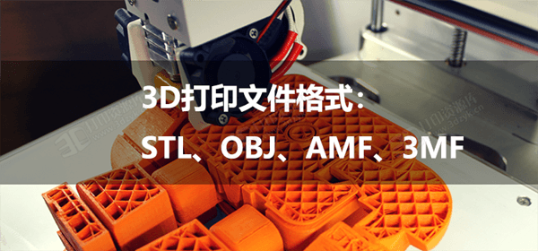 扫盲一下3D打印文件格式：STL、OBJ、AMF、3MF