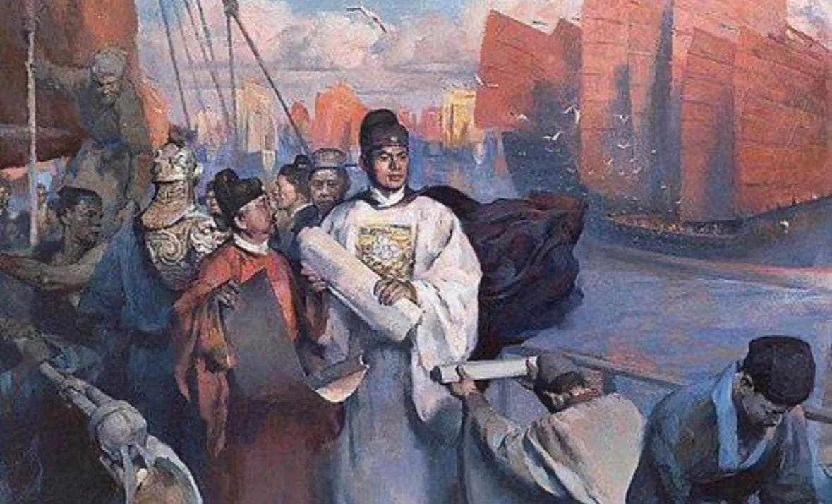 郑和七下西洋开辟新航路