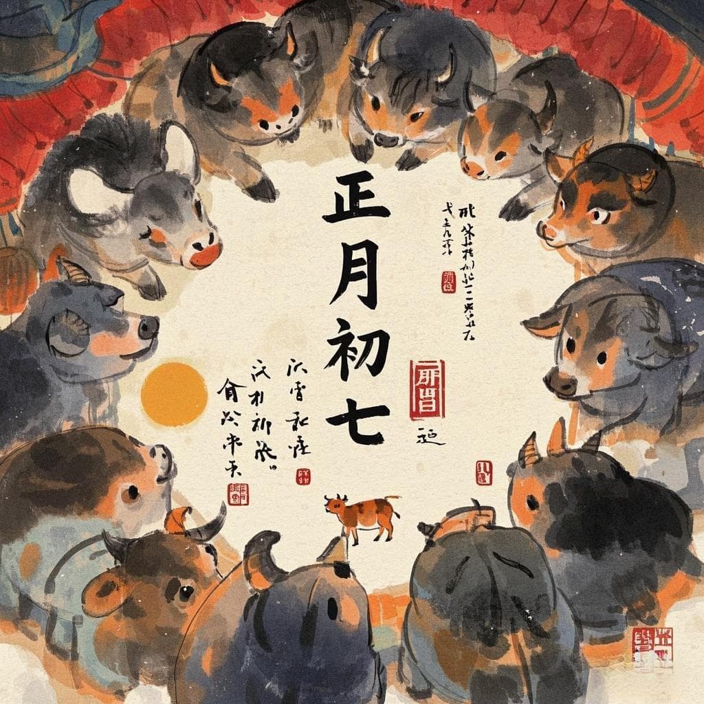 正月初七：人日祈福，吉祥如意
