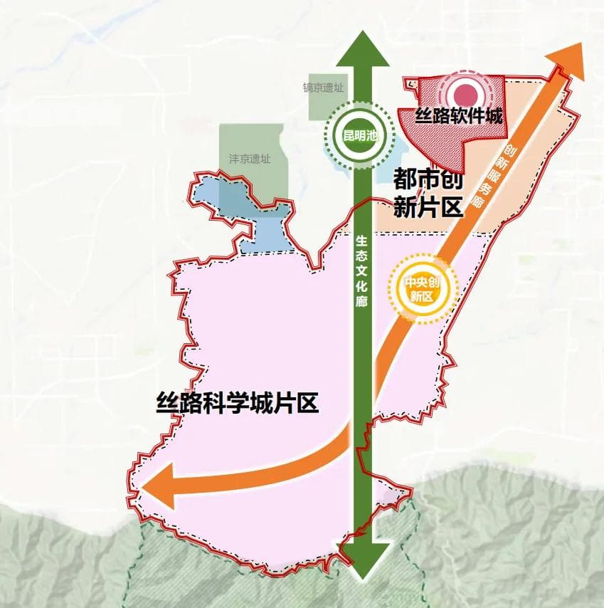 大西安新的CBD?高新三期CID未来之瞳、地标集群凸显区域价值