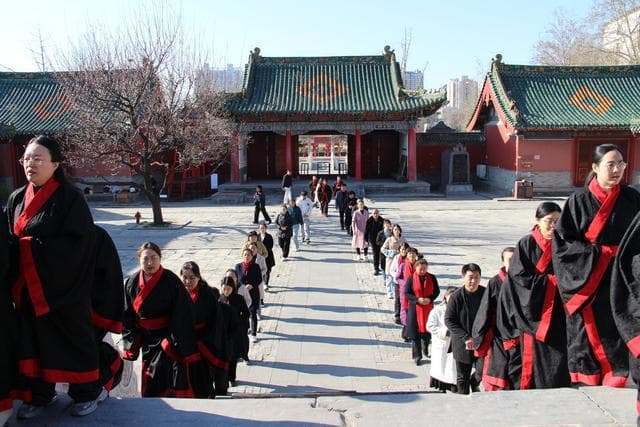 春分祭先师 礼乐颂传承——郑州文庙举办春分祭孔活动