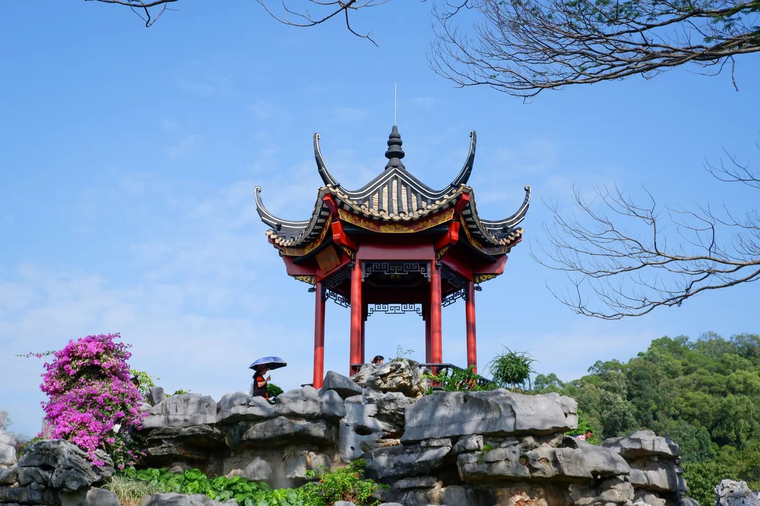 景山公园万春亭：京城最美打卡地