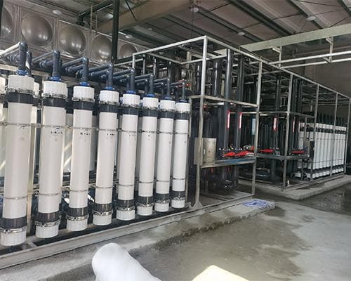 厦门养殖场的净水处理系统