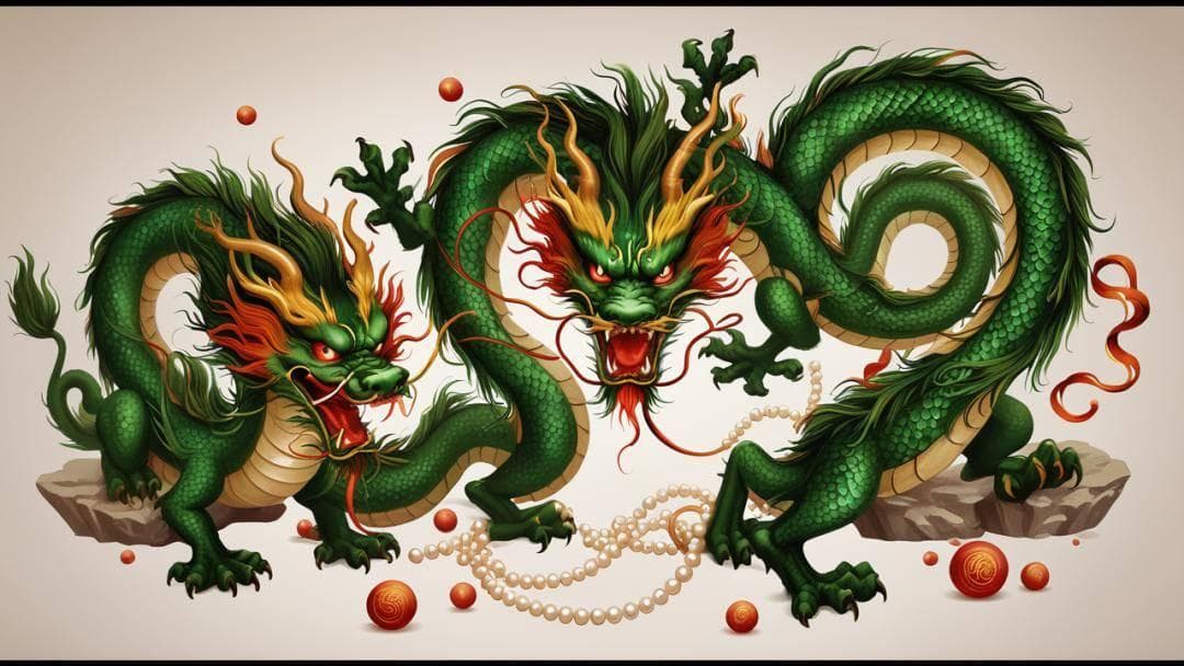 中国龙文化：龙身的颜色有何含义？