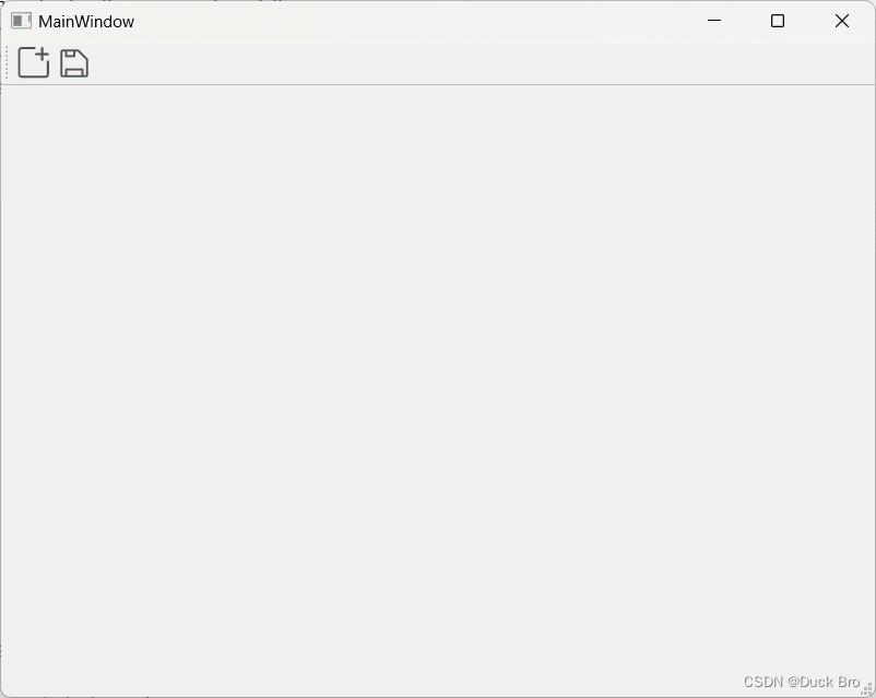 Qt窗口 | 工具栏 | QToolBar的使用及说明