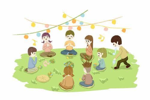 游戏丢手绢玩法,传承千年的民间儿童游戏