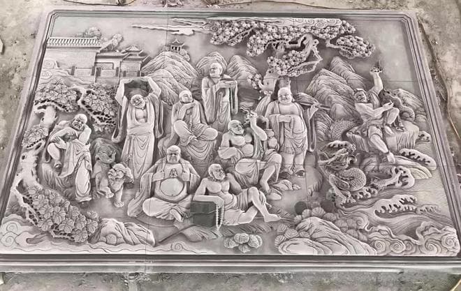 石雕十八罗汉雕像的宗教仪式与民俗传统