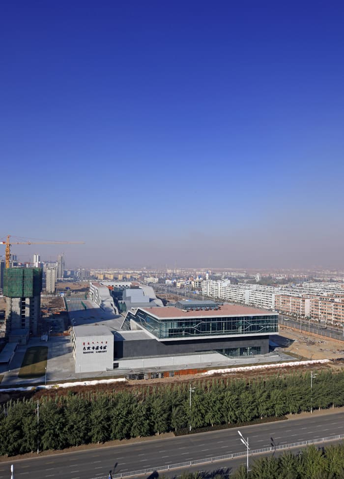 包头市少年宫、图书馆：城市公共性的建筑表达