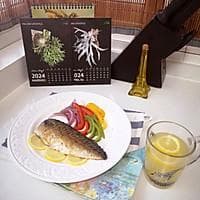 黑椒柠香香煎挪威青花鱼