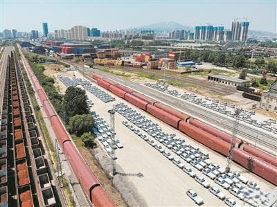 物流业降本增效，青岛铁路成“流量担当”