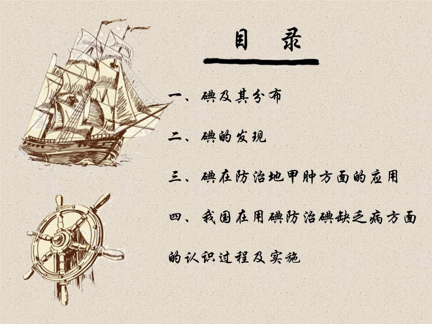 碘的发现应用及认识