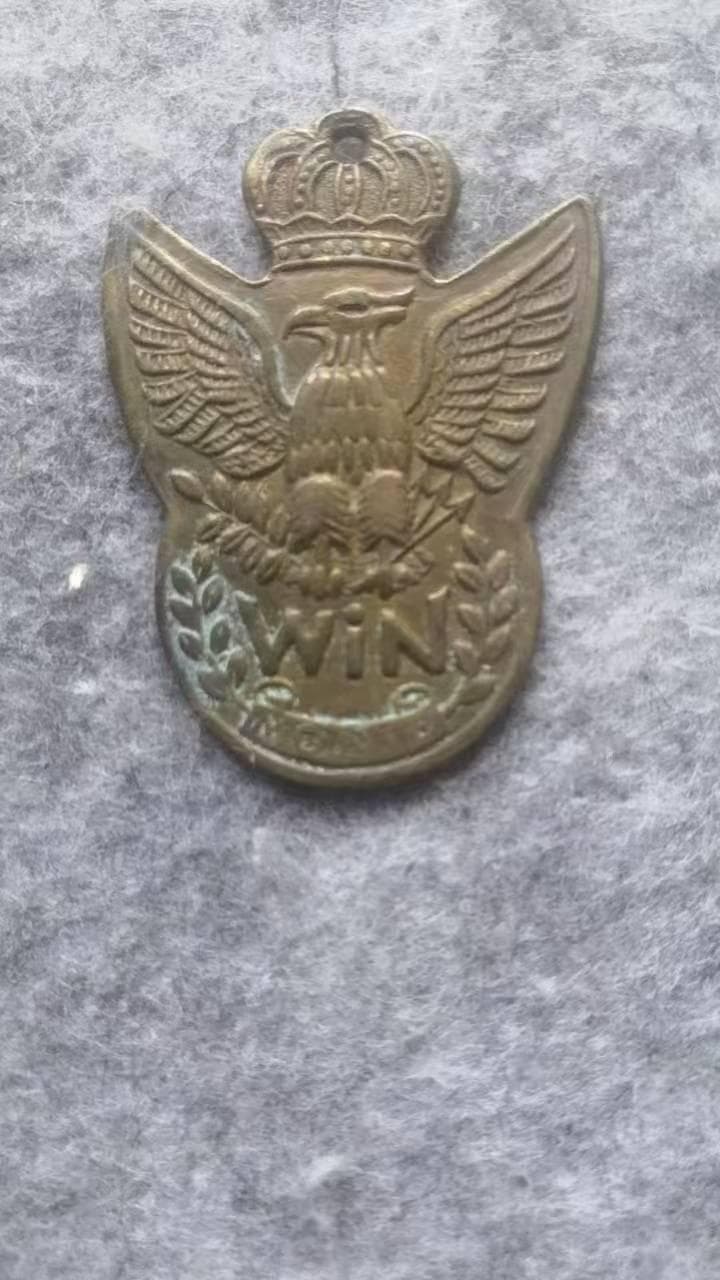 抗战记忆：美国飞虎队必胜纪念章