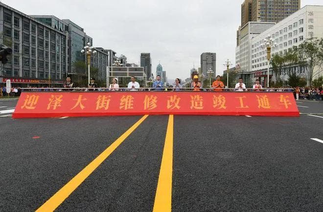 太原市迎泽大街改造竣工通车！街景夜景带你看