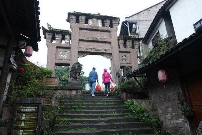 走进川南第一古镇——尧坝古镇