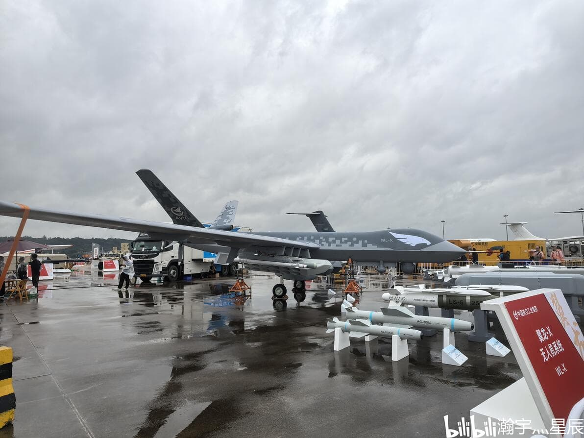 2024航展无人机展示集锦：从翼龙X到彩虹-9