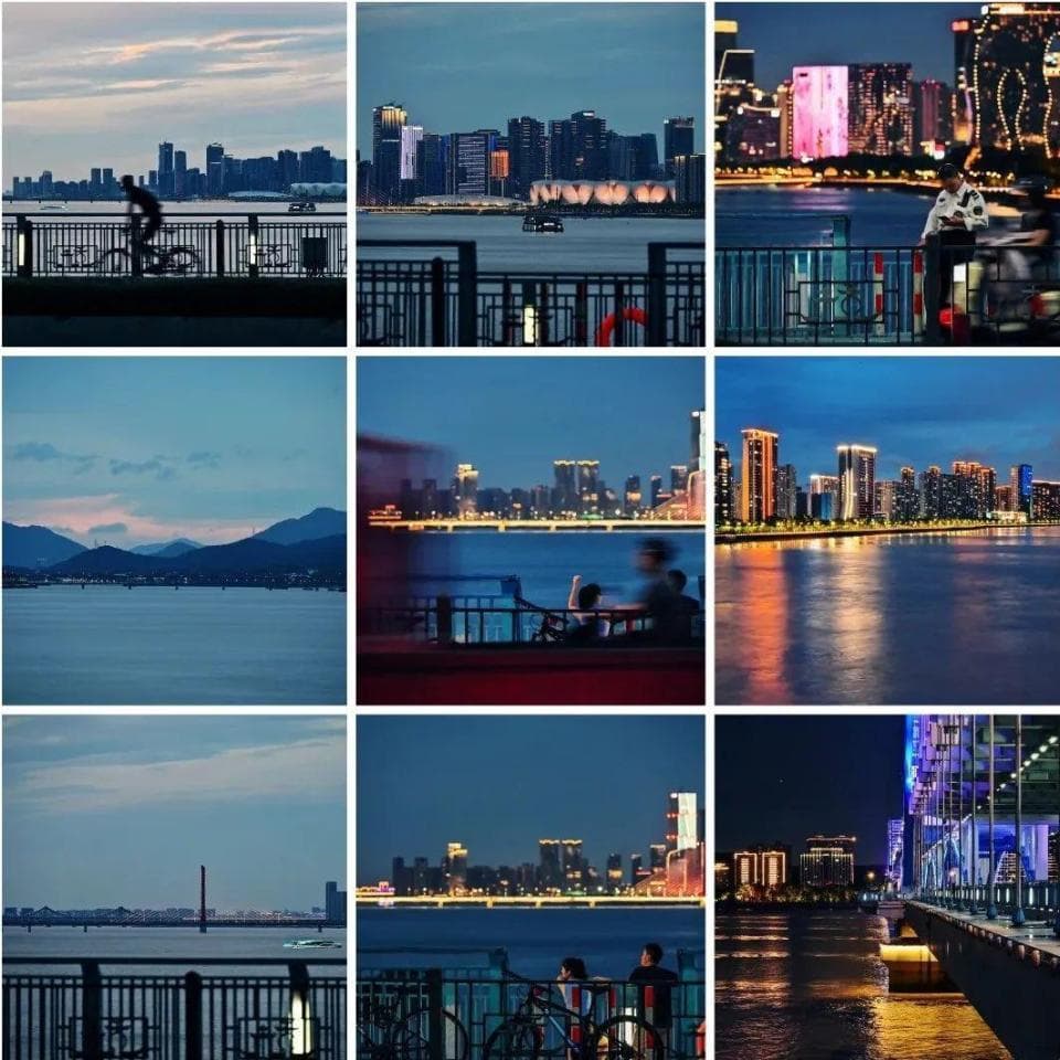 不止西湖！杭州最年轻的区，也有超魔幻一面，夜景封神！