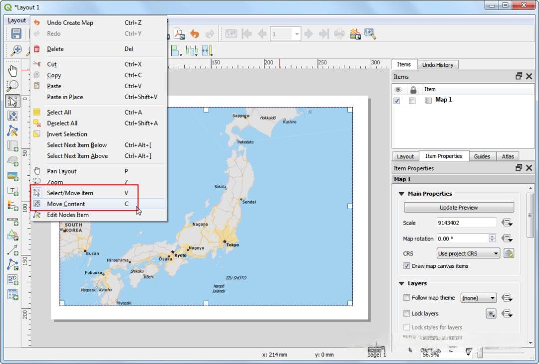 利用QGIS3创建一张可以打印或出版的地图