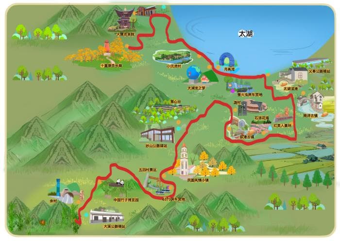 “浙北山水线”：一条贯穿湖州三县两区的最美自驾路线