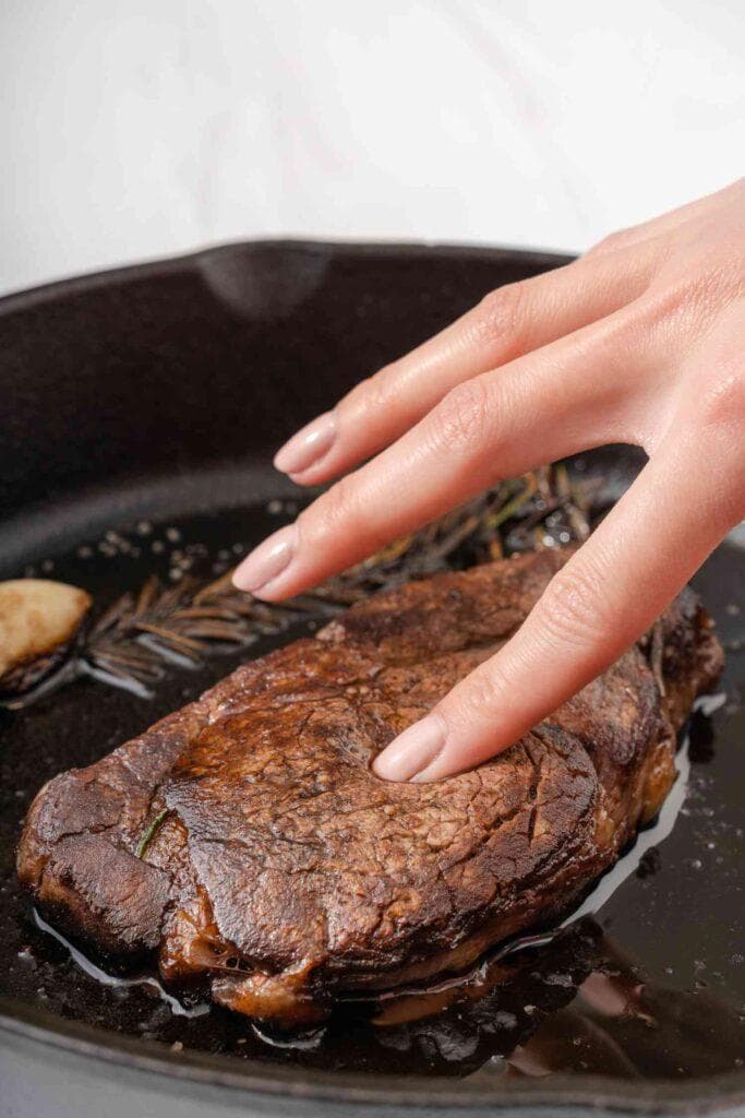 检查肉类熟度的手指测试法