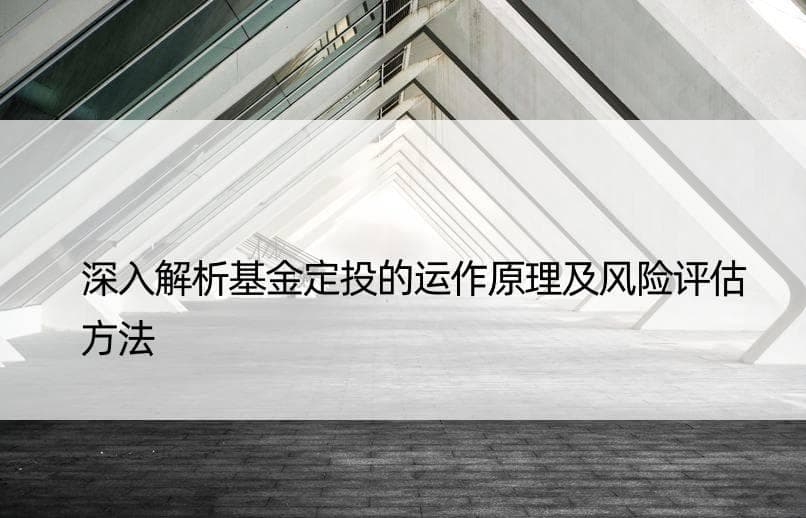 深入解析基金定投的运作原理及风险评估方法
