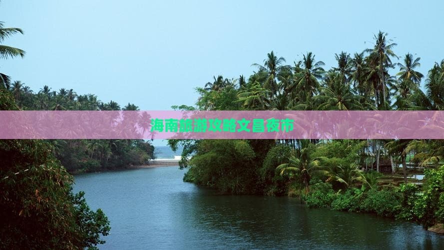 海南文昌夜市：美食与文化的完美融合
