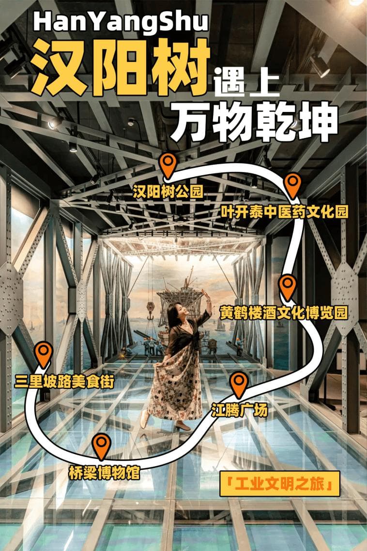 硬核City walk“工”略来袭，汉阳还能这么玩！