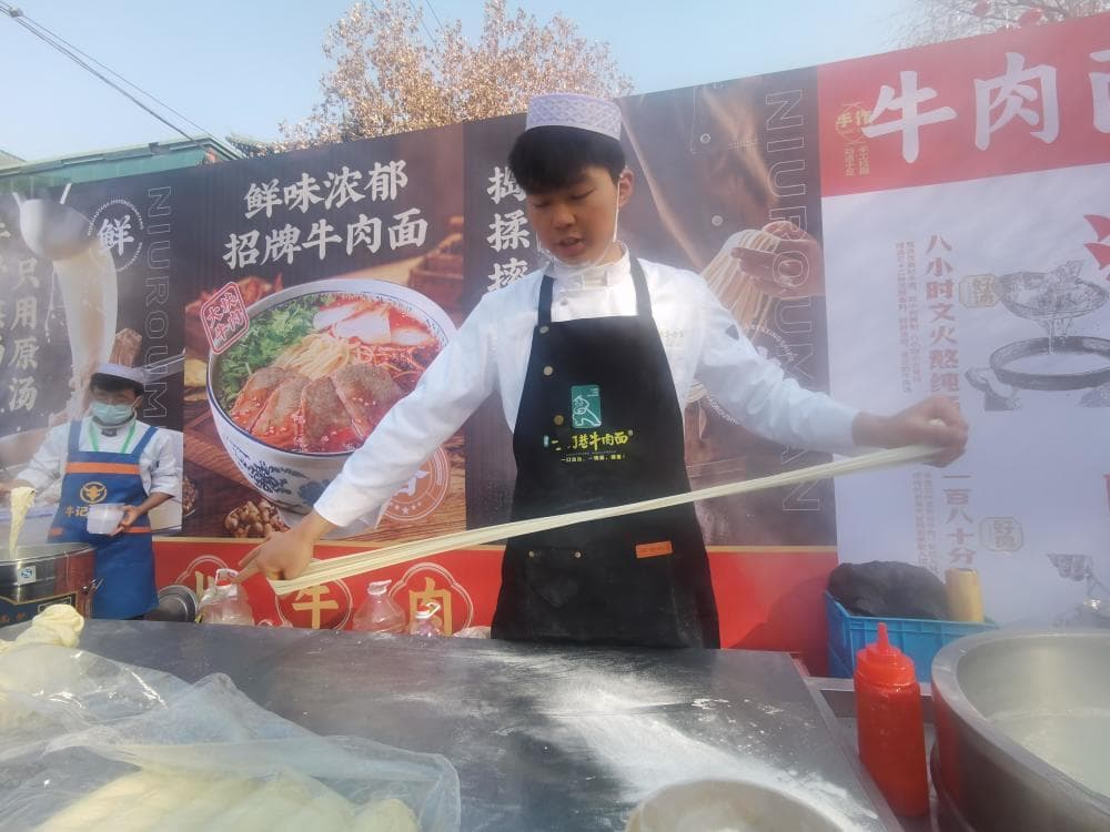 兰州牛肉拉面品牌影响力快速攀升