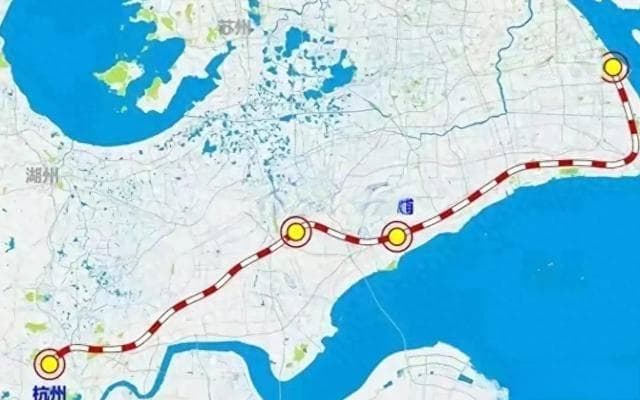 沪乍杭高铁2025年开建，杭州至浦东将实现1小时直达