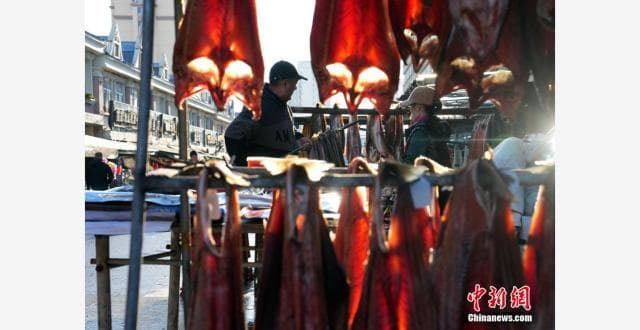 抚远东极鱼市：中国最东端的百年鱼市