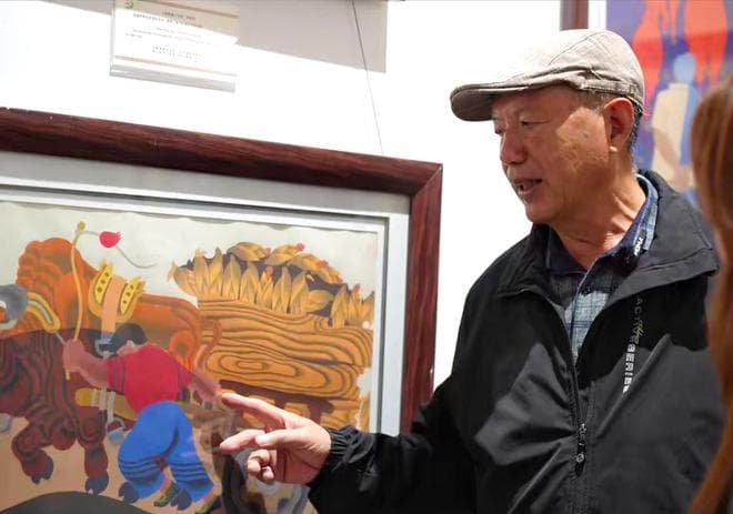 吉林守艺人丨农民画家描绘美丽乡村