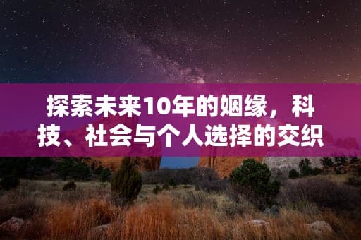 探索未来10年的姻缘，科技、社会与个人选择的交织