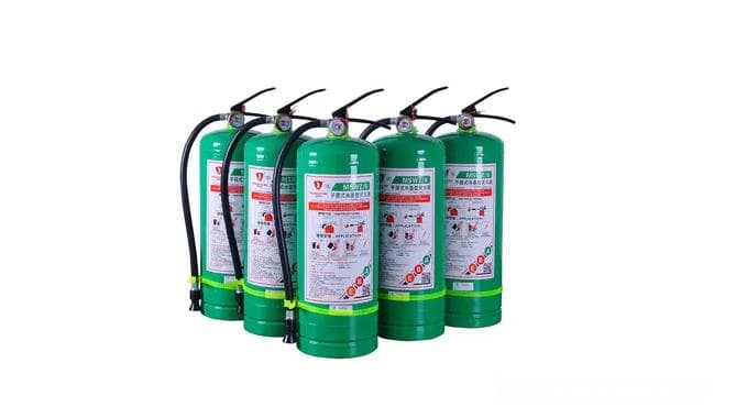 水基型灭火器的使用方法、成分及使用年限