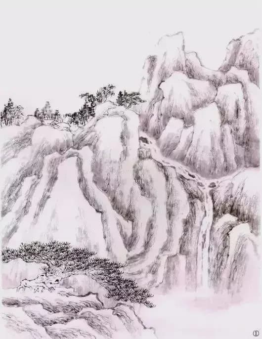 青绿山水画技法详解：从大青绿到彩墨画法