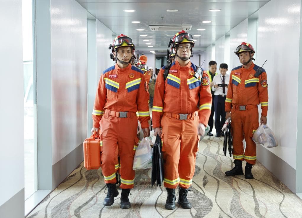 紧急驰援！中国尽己所能向缅甸灾区提供救灾援助