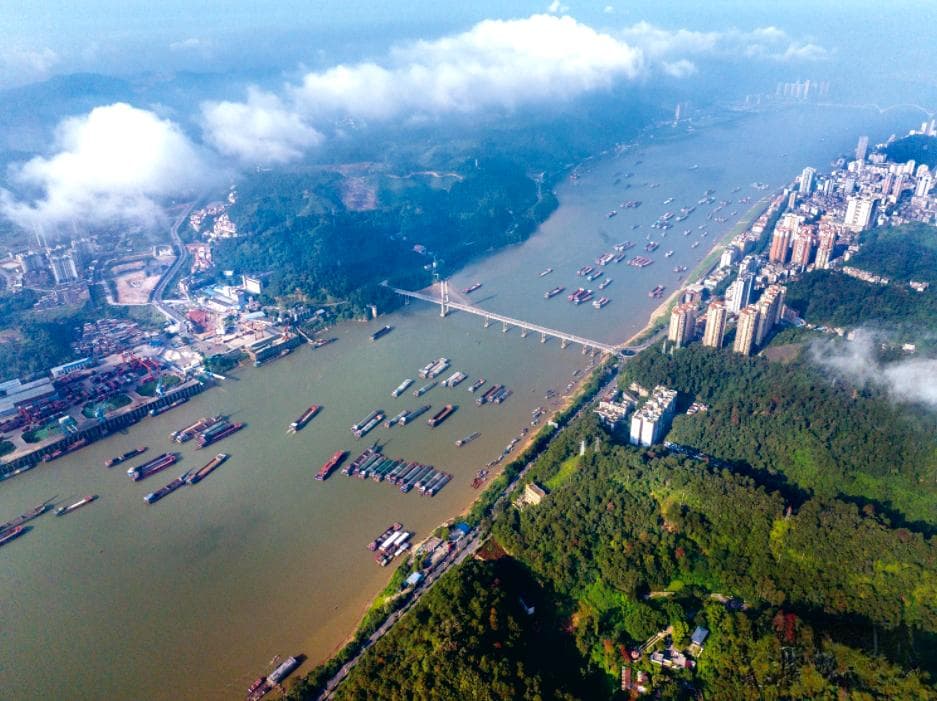 碧水绕城 美景似画丨梧州市持续推动水生态环境改善综述