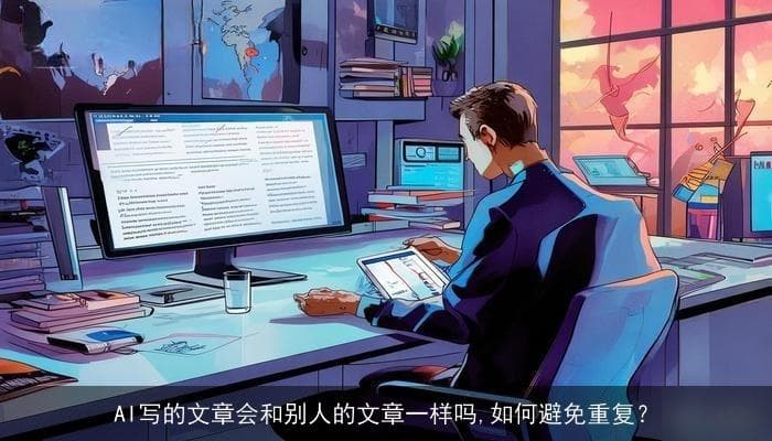 AI写的文章会和别人的文章一样吗？如何避免重复？